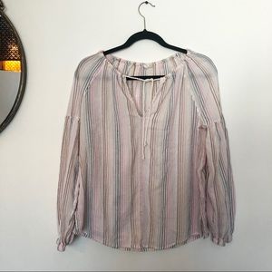 Gap Cotton Peasant Top